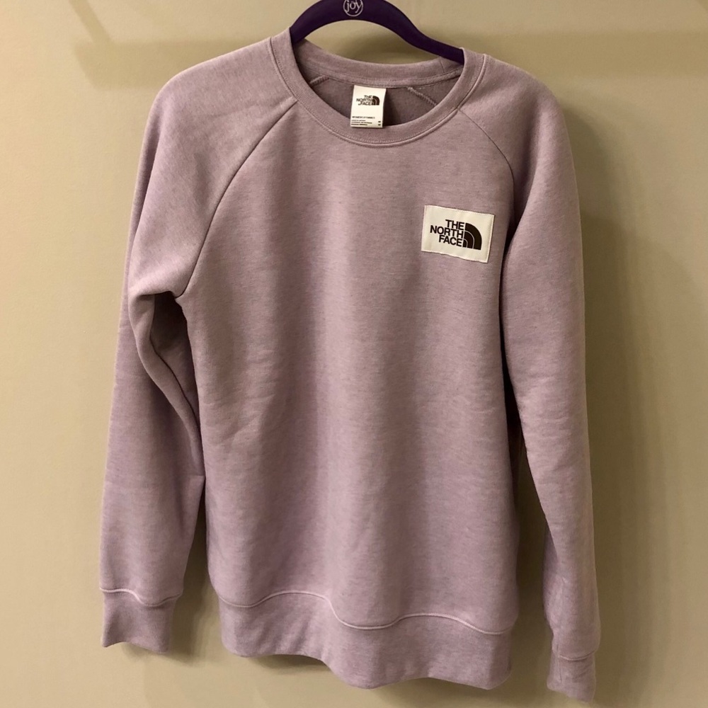 The North Face W Heritage Sweatshirt, med, purple